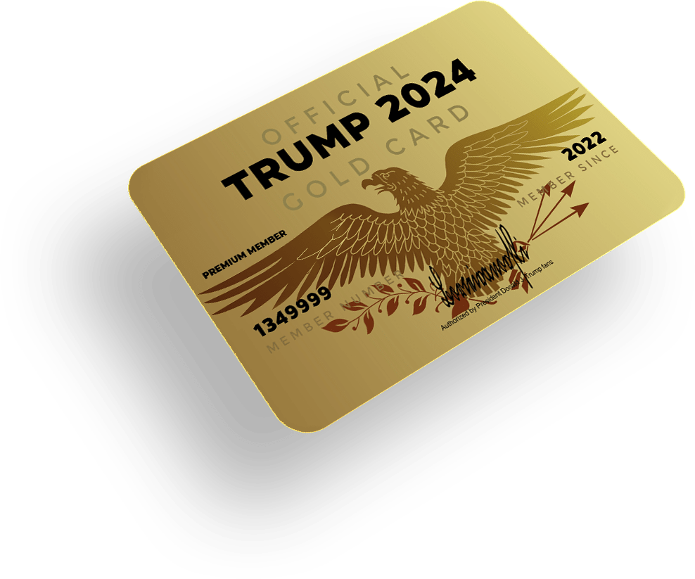 Official Trump 2024 Gold Card™ Official Site USA